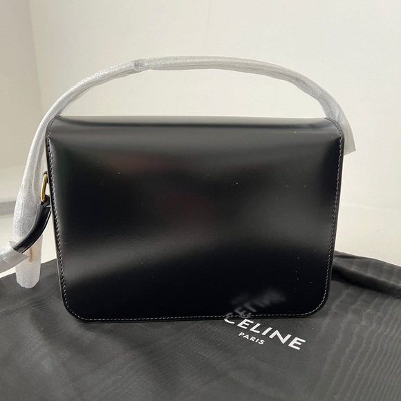 Celine teen triomphe black NWOT NO trades - Picture 6 of 11